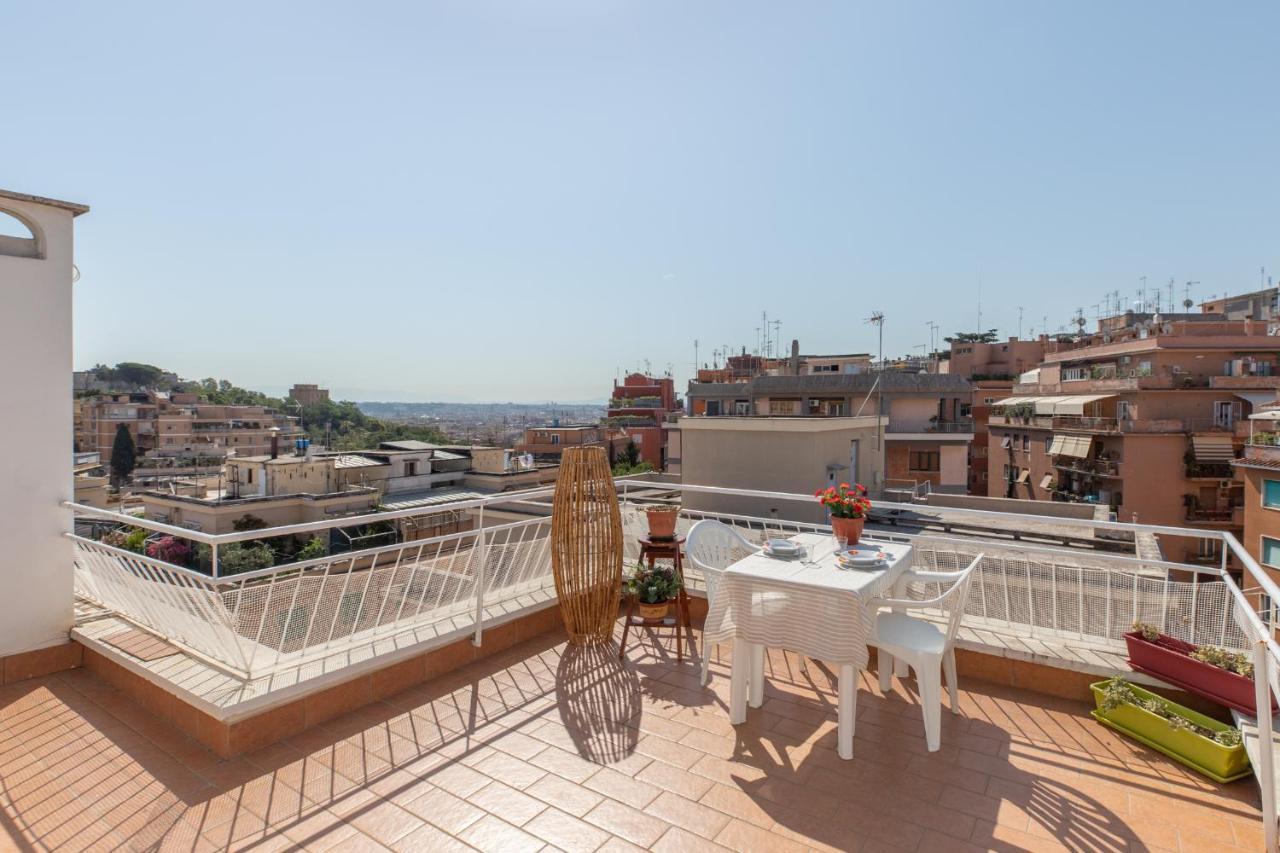 Apartmán Iflat Shiny Penthouse In Balduina Řím Exteriér fotografie